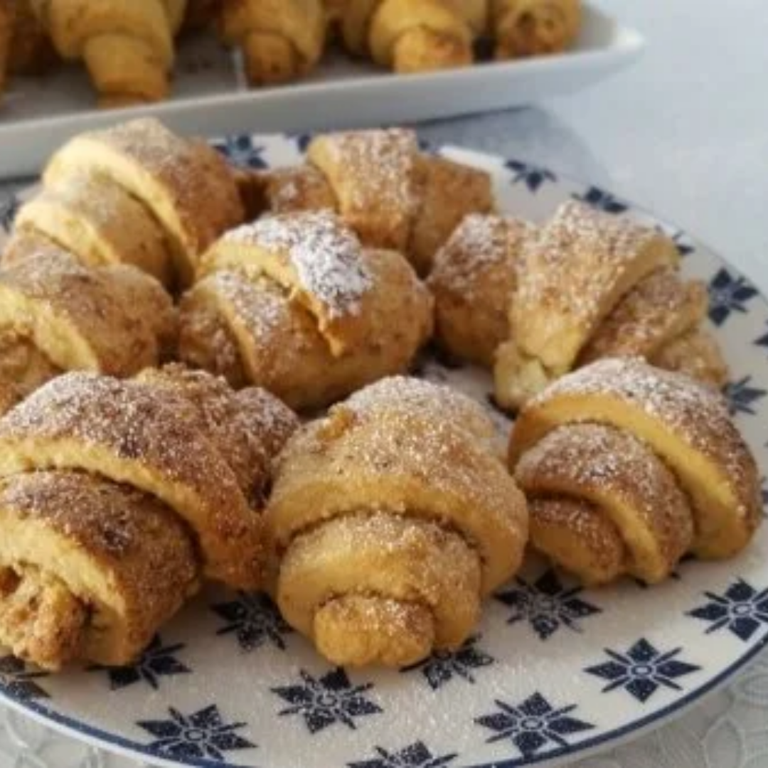 Rulo Kurabiye-Cevizli